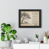 Printify Black Framed 14x11 Poster - Love Like Me July 10th 2022 - Alan & Catherine