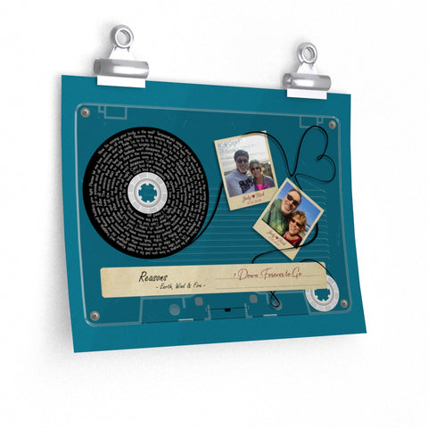 Cassette -- Judy and Rick 11.20.2020 -- 9x11 -- Printify