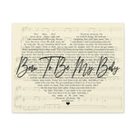 Canvas Gallery Wraps 30x24 Printify - Born To Be My Baby - NothingElseMatters 21