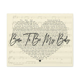 Canvas Gallery Wraps 30x24 Printify - Born To Be My Baby - NothingElseMatters 21