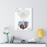 Music Lyrics Song -- Canvas 18"X24" -- Minnie Mike