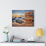 Cross-Roads Ocean -- Canvas 18"X24" -- BRANDI & CHARLES