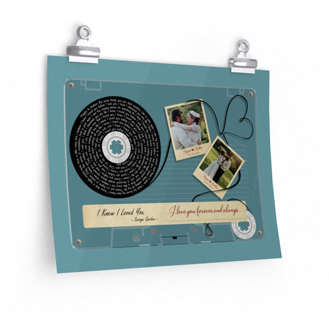 Cassette -- Ryan & Kellie 09.18.2021 -- 11x14 -- Printify