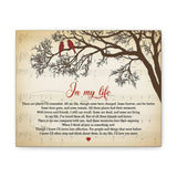 Canvas Gallery Wraps 8x10 Printify - In My Life - Design 34