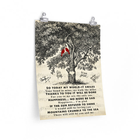 Thank you -- 2 -- 16x20 -- Printify