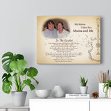 Mothers Day -- Canvas 12"X16" -- Mama and Me