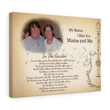 Mothers Day -- Canvas 12"X16" -- Mama and Me