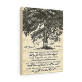 In My Life Lyrics Poster -- Canvas  12"X16" -- 1 -- printify