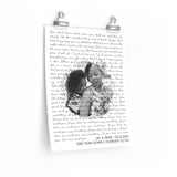 Lyrics -- Jay & Sean 02.21.2021 -- 11x14 -- Printify
