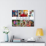 Daddy Family Prints -- Canvas 18"X24" -- Marius & Sarah & Rikardo