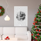 Lyrics -- I love you FOREVER (Duduke) -- 20x30 -- Printify