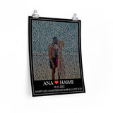 Lyrics Song -- Poster/ 16''x20'' -- Ana and Haime