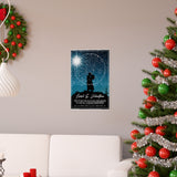 Star map -- Laurel & Johnathan May 11 2022 -- 12x18 -- Printify