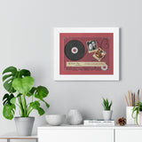 Cassette -- Mama & Em (My favorite things) -- White framed 11x14 -- Printify