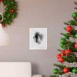 Lyrics Song -- poster/ 9''x11'' -- Nick & Angel 10-9-21