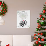 Lyrics Song -- Poster/ 16''x20'' -- Bryan & Kristin