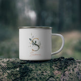 12oz Enamel Camping Mug Printify - S Summer - Botanica