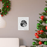 Lyrics -- Isidro y Mary 12/18/2021 -- 9x11 -- Printify