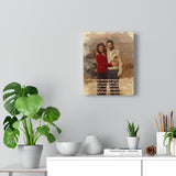 Lyrics -- Hugh & Gloria January 23, 1982 -- Canvas 8x10 -- Printify