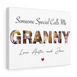 Photo Collage Prints -- Canvas 11"X14" -- Love Austin and Jace