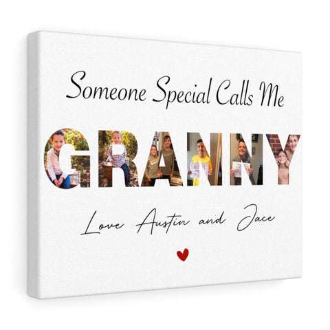 Photo Collage Prints -- Canvas 11"X14" -- Love Austin and Jace