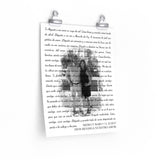 Lyrics -- Memo y Mari 11-19-2017 -- 11x14 -- Printify