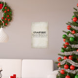 Print poster -- INSPIRE Alternative Worship Service -- 12x18 -- Printify