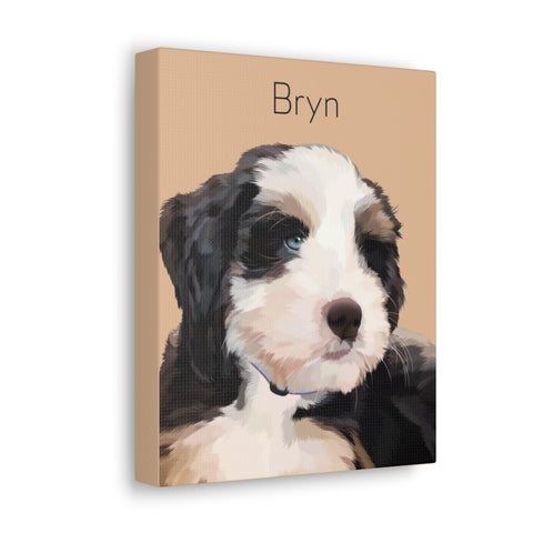 Canvas 8x10 Printify - Dog 2.6 Bryn