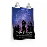 Starmap -- Cristian & Anayely 7/23/21 -- 9x11 -- Printify