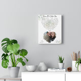 Lyrics -- Zane & Kenzie -- Canvas 8x10 -- printify