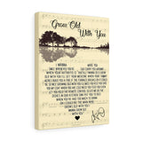 Grow Old With You -- 3 -- Canvas 12"X16" -- Printify