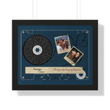 Cassette -- Vance & Jericho 02-12-12 -- Black framed 16x20 -- Printify