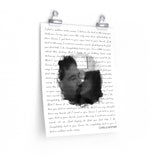 Lyrics -- Chris & Heather -- 11x14 -- Printify