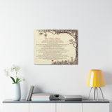 Lyrics Song -- Canvas 24"x30" -- One Man Band (Old Dominion)