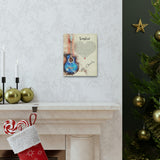 Printify Canvas Gallery Wraps 8x10 - Songbird (Cassidy) - Guitar & Heart