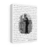 Lyrics Song -- Canvas 8"x10" -- Charles & Kristen