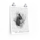 Lyrics Song -- poster/ 11''x14'' -- Jeremy & Tanya