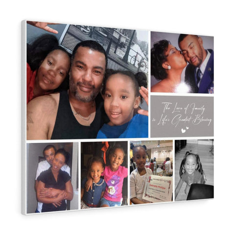 Print poster -- Life's Greatest Blessing -- Canvas 24x30 -- Printify