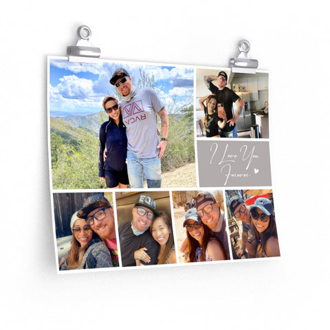 Photos Collages Prints -- 11''x14'' -- I Love You Forever