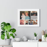 Photos Collages Prints -- White framed poster/ 11"x14" -- Robert Joseph
