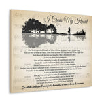 Canvas 30x24 Printify - I Cross My Heart - Design Custom 11