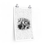 Lyrics -- PAPA -- 12x18 -- Printify