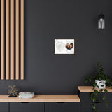 Gifts Poster -- Walnut Framed Canvas Wraps -- Brandon & Paige September 24, 2022