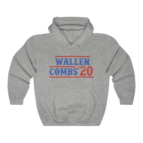 Wallen Combs 20 -- Unisex Hoodie -- Sport Grey -- 1.3 -- printify (monster)