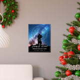 Stars Map -- Poster 11"x14" -- Jeremy & Rachel