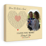 Lyrics -- Rodney & Kim 04.13.2013 -- Canvas 8x10 -- Printify