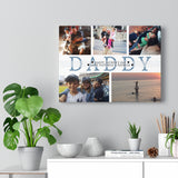 Print poster -- Happy Father's Day love Victoria &Patrick -- Canvas 12x16 -- Printify