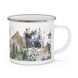 Enamel Mug --  Ron (Female Life of Wild) -- Printify