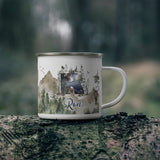 Enamel Mug --  Ron (Female Life of Wild) -- Printify