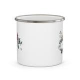 Initials Wild Nature -- Mindy -- Enamel Mug -- Printify